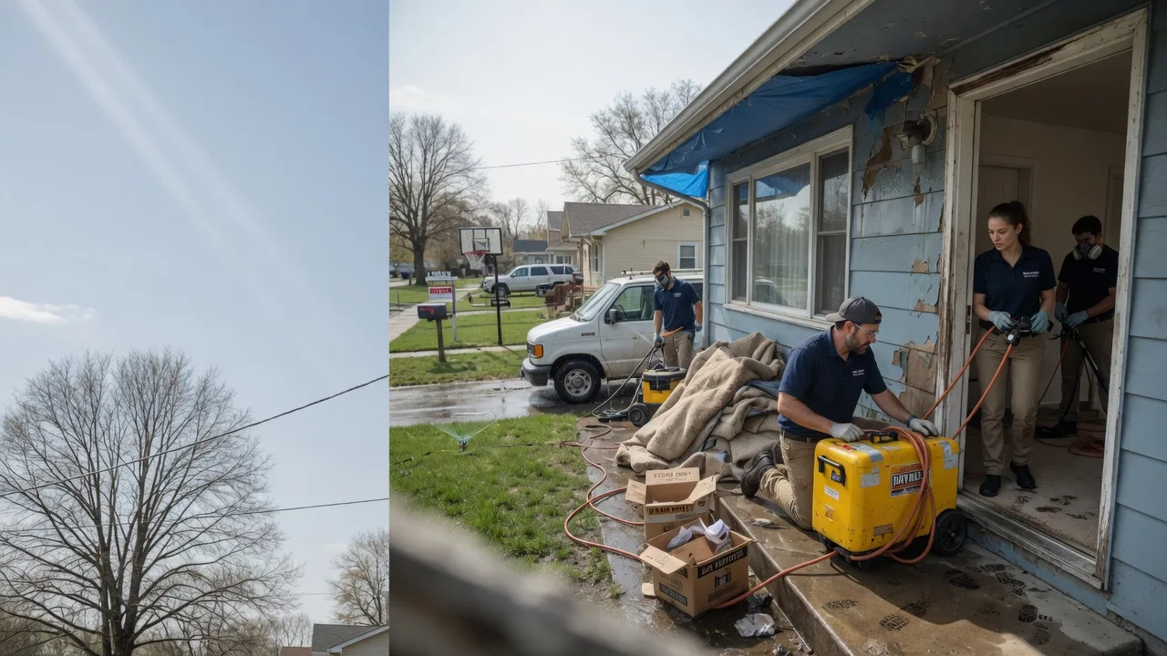 Basement Flood Cleanup in Brownton, MN near me
